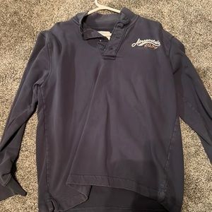 Aeropostale Authentic Fit Long Sleeve Henley